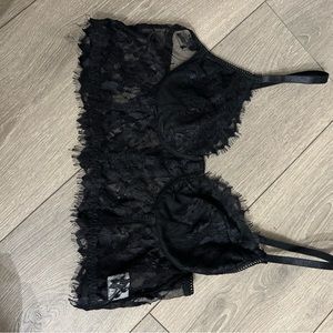 Black Lacey corset top